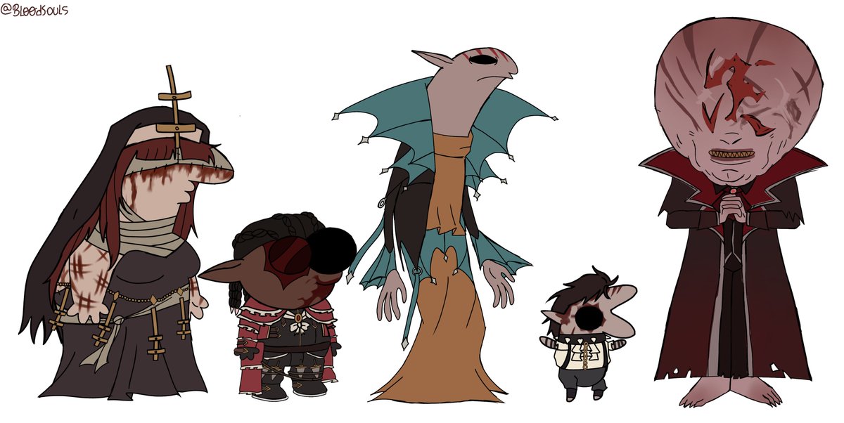 bl00dsouls's tweet image. smiling Vamps #HEXATOMBE