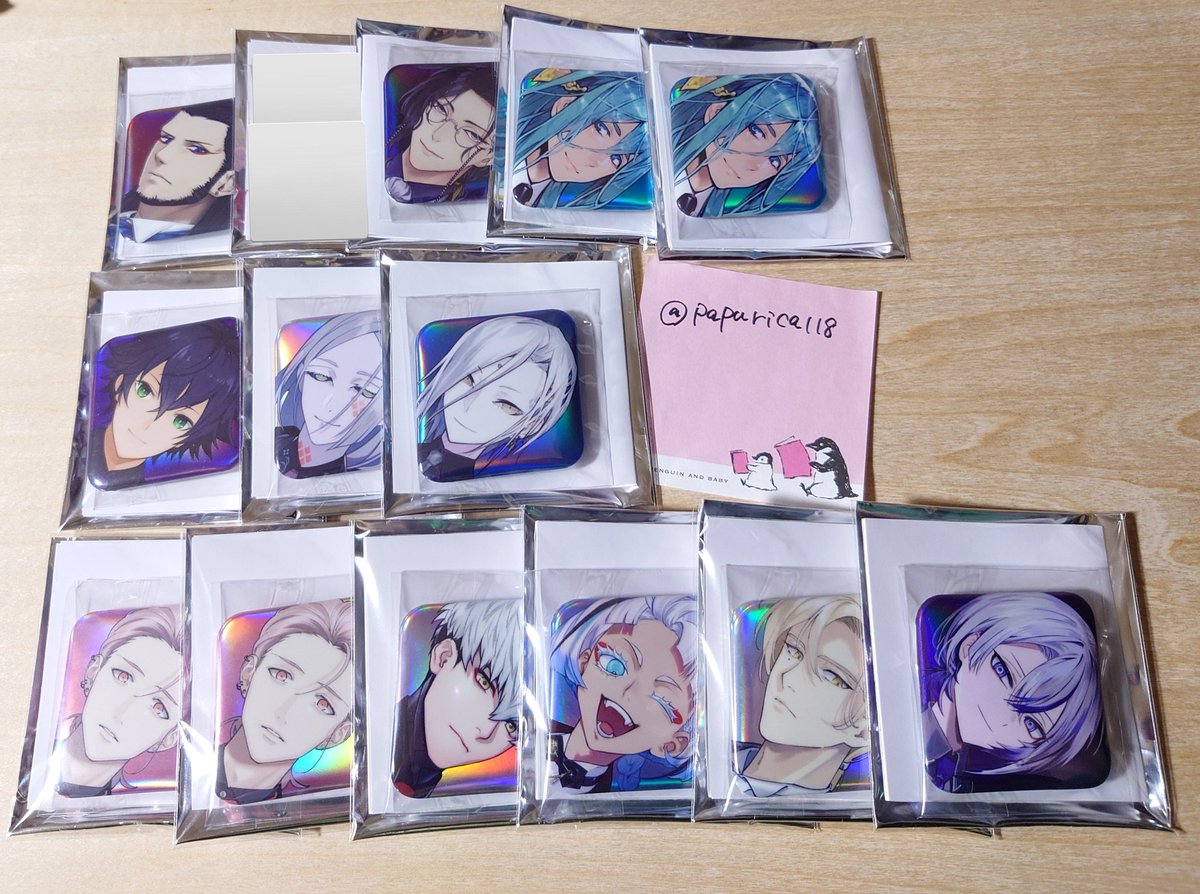 刀剣乱舞　大本丸博　祝装　スクエア缶バッジ　大包平 刀剣乱舞 大本丸博 スクエア缶バッジ 大包平 8点 刀剣乱舞 とう