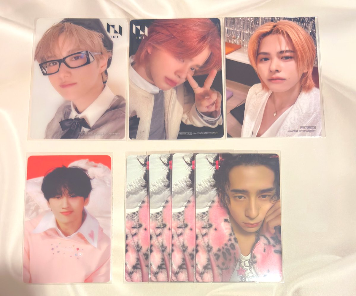 INI THE WINTER MAGIC ウィンマジ 封入 特典トレカ 交換 HMV レミノ