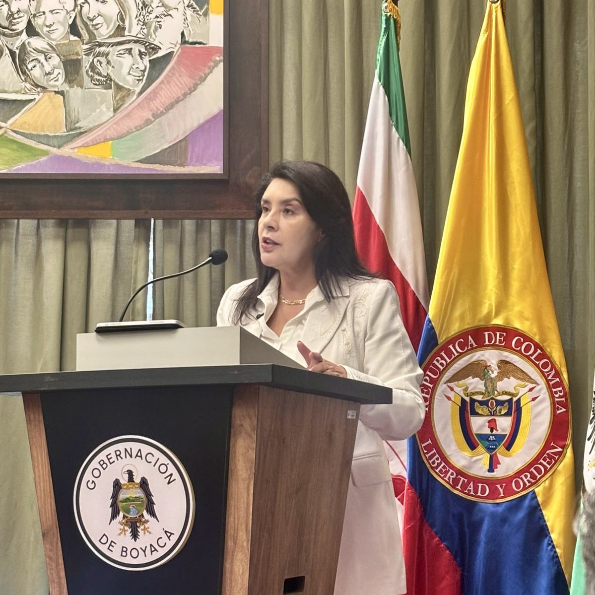 🏺⚖️ Se da apertura en Tunja al Seminario Regional de Lenguaje Claro, desde el Salón de la Constitución de la Gobernación de Boyacá, con intervención de la magistrada Mary Lucero Novoa Moreno, vicepresidenta del Consejo Superior de la Judicatura.

▶️ Acompañe la transmisión 👉