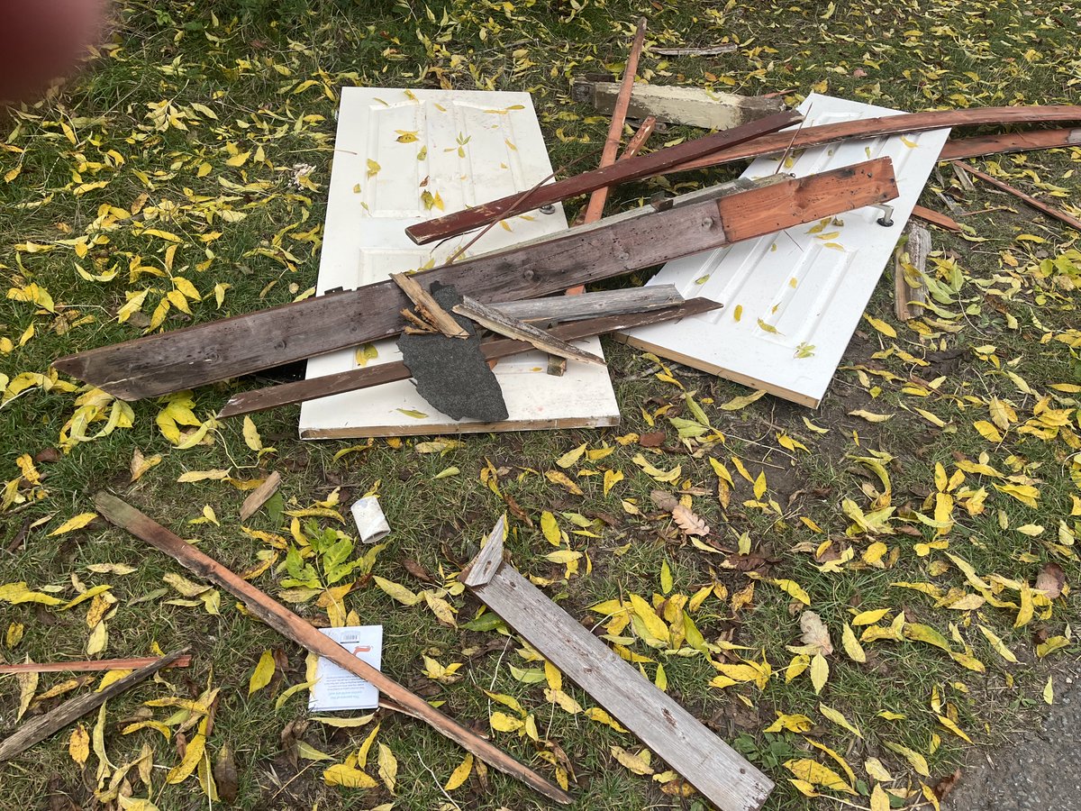 Dumping on rural roadsides is reaching epidemic proportions. Potentially deadly for cyclists on unlit rural roads.