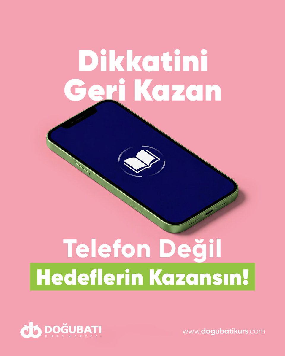 Birkaç küçük adım, odağını tamamen değiştirebilir:

Gereksiz bildirimleri kapat. 🔕

“Rahatsız Etme” modunu çalışma saatlerinin en yakın arkadaşı yap. 🤫

Belirlediğin saatlerde telefonu uçak moduna al ✈️
ve zihnine hava alanı aç. 🧠

#doğubatı #odaklanma #dikkatdağınıklığı