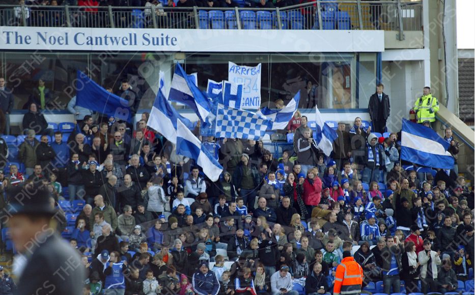 aw7794's tweet photo. @ReeceSm27394668 @theposh Come on Reece, you should know your #pufc history better
The flags were done in the family stand in times gone by, they have just been brought back by @borobluesection
Embrace it, enjoy it, live in the moment and #MakeItHappen
#bluesection https://t.co/4nCdz0O4yR