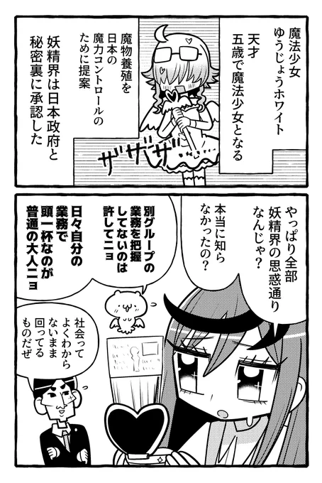グレーゾーンの魔法少女
妖精界の闇にせまる!!!! 