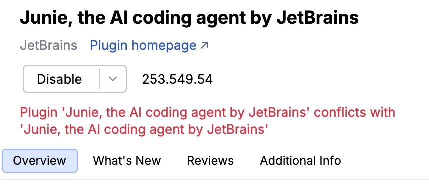 Well, I guess we've got some internal conflict here: