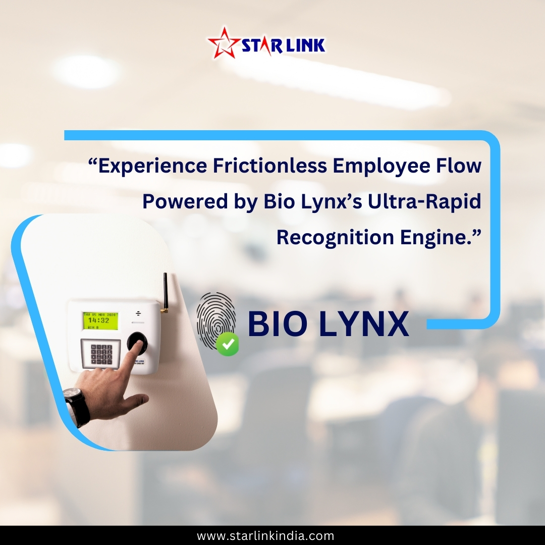 starlinkindia's tweet image. “Experience Frictionless Employee Flow Powered by Bio Lynx’s Ultra-Rapid Recognition Engine.”

starlinkindia.com
#employees #fingerprintdevice #biolynx #starlinkindia