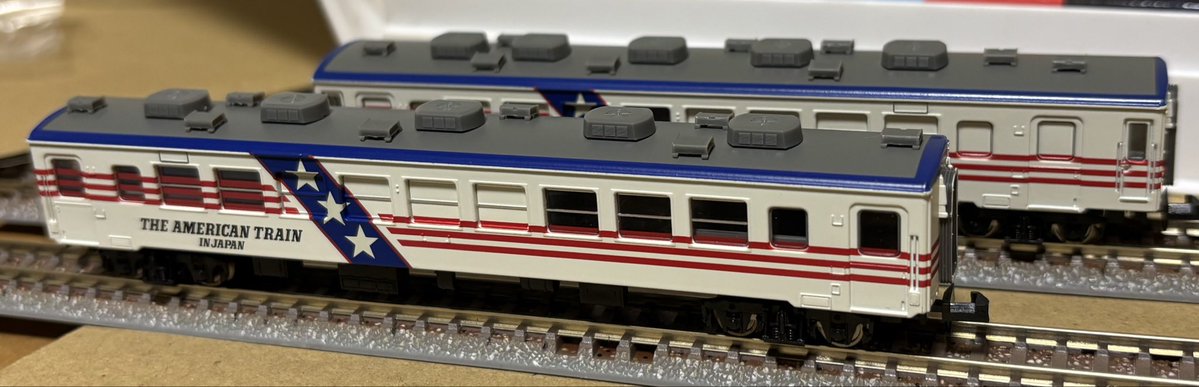 こんばんは。 宮沢模型特製品(製造はマイクロ)の50系客車「アメリカン