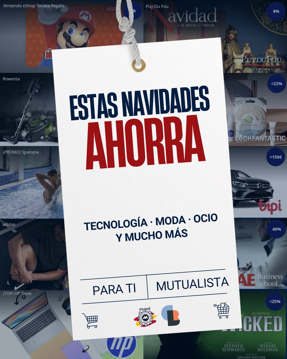 La magia de diciembre también se disfruta ahorrando ✨🎄

Regalos, autocuidado, tecnología, planes únicos…
Todo lo que necesitas estas fiestas con ventajas exclusivas para Mutualistas.

🎁Regala
💙Disfruta
💫Ahorra

Estas fiestas, tus ventajas brillan más que nunca.