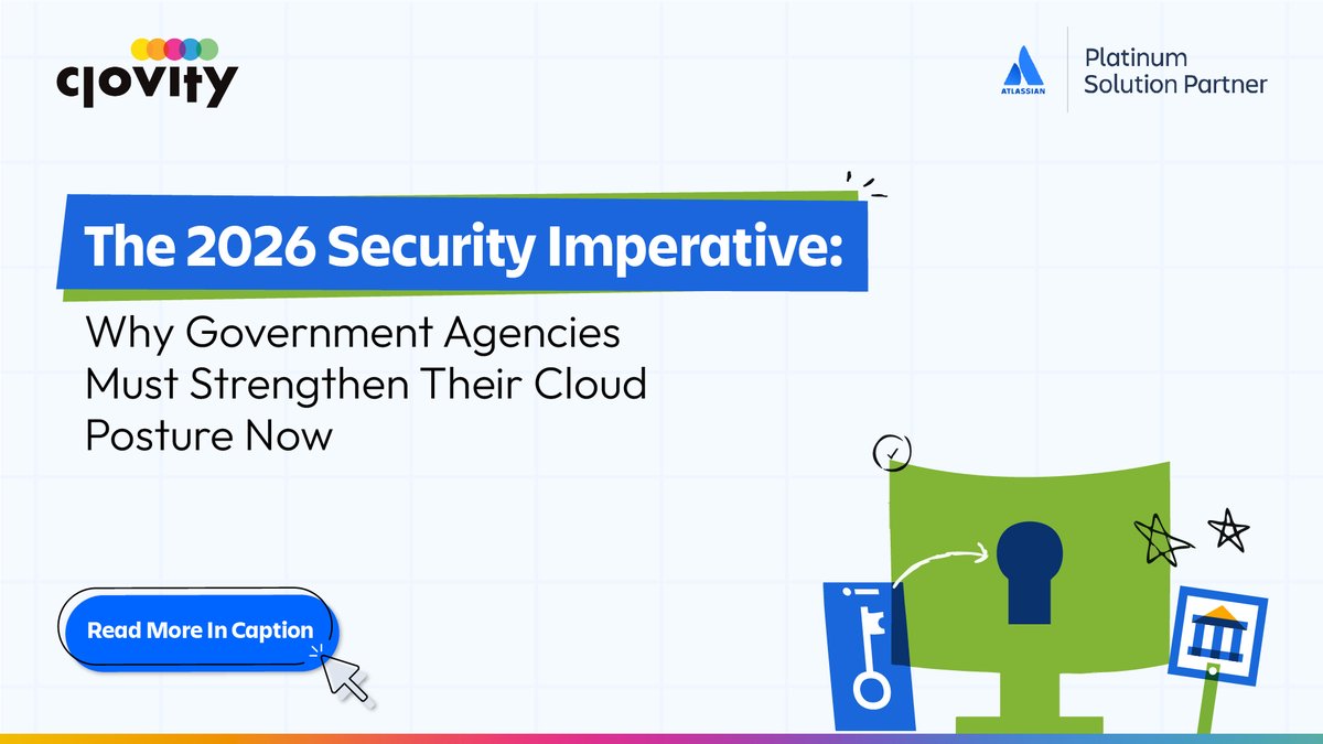 ClovityInc's tweet photo. Don’t Wait for 2026 to Catch You Off Guard!
📖 Read the full blog: https://t.co/oQNPfhhCqn

Security expectations for government agencies are rising fast and a strong cloud posture is no longer optional. The agencies that act now will be the ones ready for the 2026 security landscape.

We’ve outlined the key reasons early planning matters and how a proactive approach helps agencies stay ahead with:
✅ Stronger cloud security readiness 
✅ Modern, resilient architectures 
✅ Continuous compliance and risk reduction

Prepare your agency for the future and build a smarter, more secure foundation today.

#CloudSecurity #PublicSectorIT #GovernmentModernization #CyberResilience #2026Planning #DigitalGovernment #Clovity