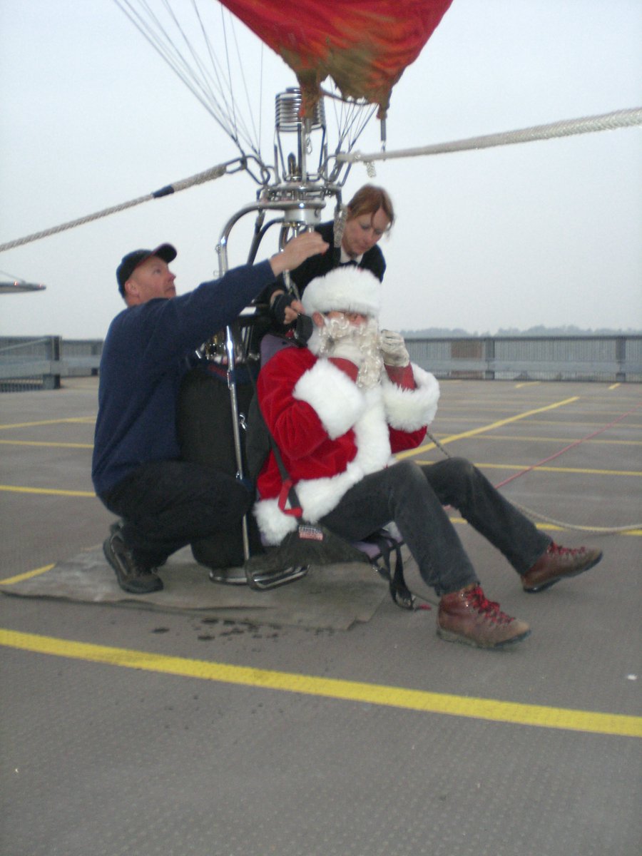 Who's coming to town? #Balloon #Santa