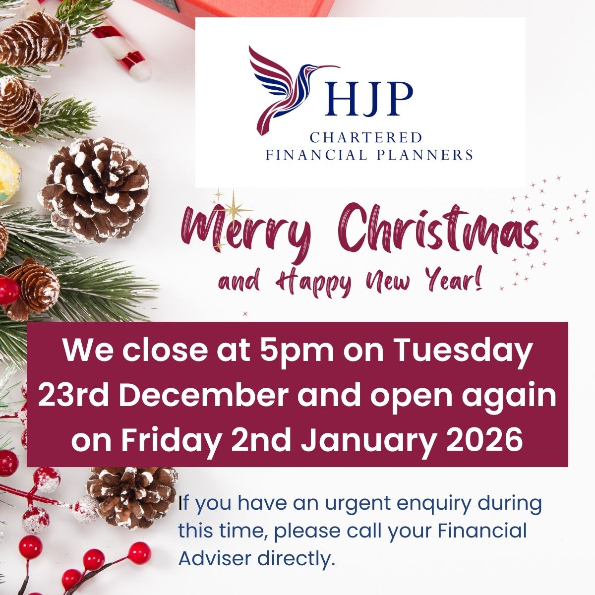 HJP Chartered Financial Planners tweet media
