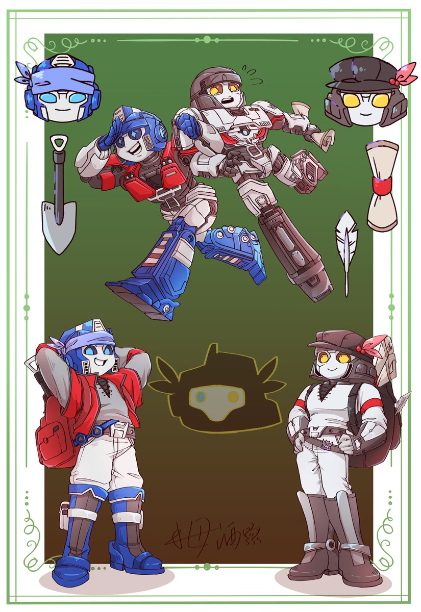 #opmeg 
im finished,hahaha
08：Marauder X Dancer
MOV：Light knight X Dark knight
TFP：Shield Guard (Royal Shield Guard) X Mercenary (Sniper Hunter)
ONE：Adventurer
game start!!