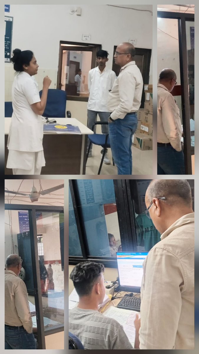 thonetrang77417's tweet image. 🇮🇳🏥
#THOVISIT 
#CHC #NETRANG 
#TALUKAHEALTHOFFICE 
#HEALTHTEAM 
#BHARUCH 
#RECORD #REPORTS #WORKING #WORK 
 "#નેત્રંગતાલુકાઆરોગ્યઅધિકારીશ્રી દ્વારા #નેત્રંગસામુહિકઆરોગ્યકેન્દ્રની મુલાકાત..."

@Bharuch_Health @CollectorBharch @InfoGujarat @irushikeshpatel @InfoGujarat @WHO