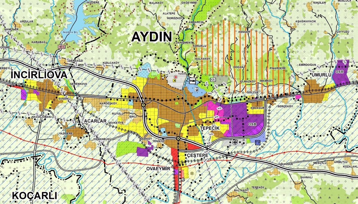 ⭕️Aydın’da imar planında (Nazım İmar Planı)yer alan renkler ne anlama geliyor❓

İmar nereye doğru ilerliyor❓

ℹ️Biliyorsunuz yeni gelen güncelleme ile E-Devlet uygulaması üzerinden TUCBS.gov sitesini kullanarak nazım imar planlarına bakabiliyoruz.Esasında