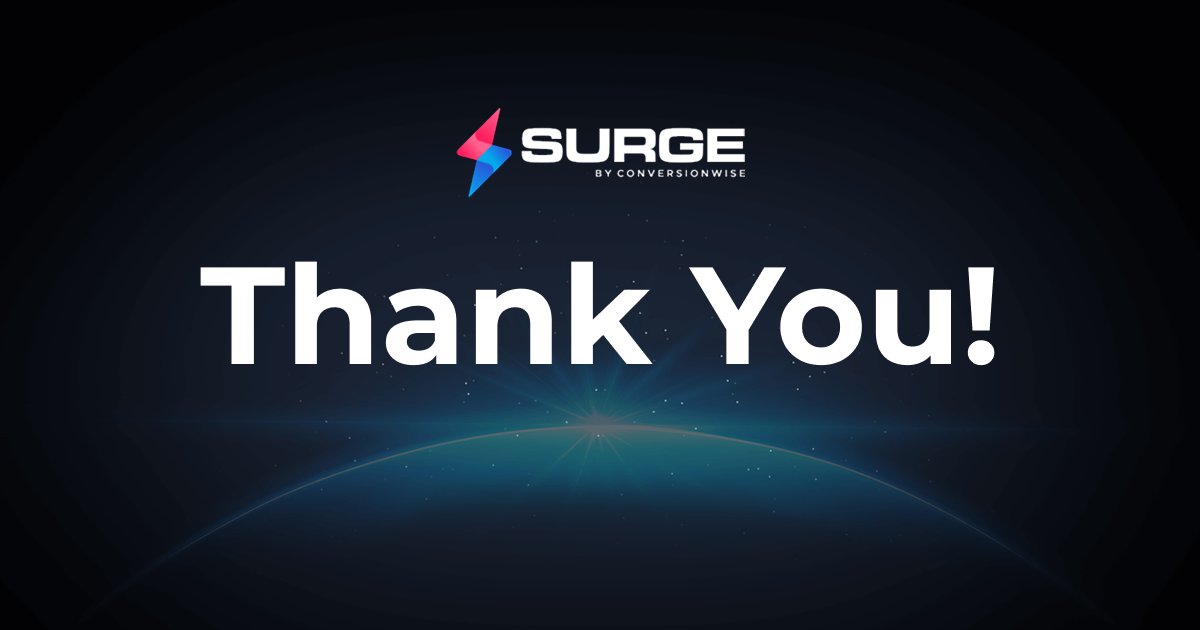 Wow. What a week.

First of all, thank you to everyone who grabbed one of our Founding Licenses for SURGE.

We officially sold out all 500, and the support has genuinely meant a lot.

And thank you as well to everyone who’s followed along and patiently put up with me talking