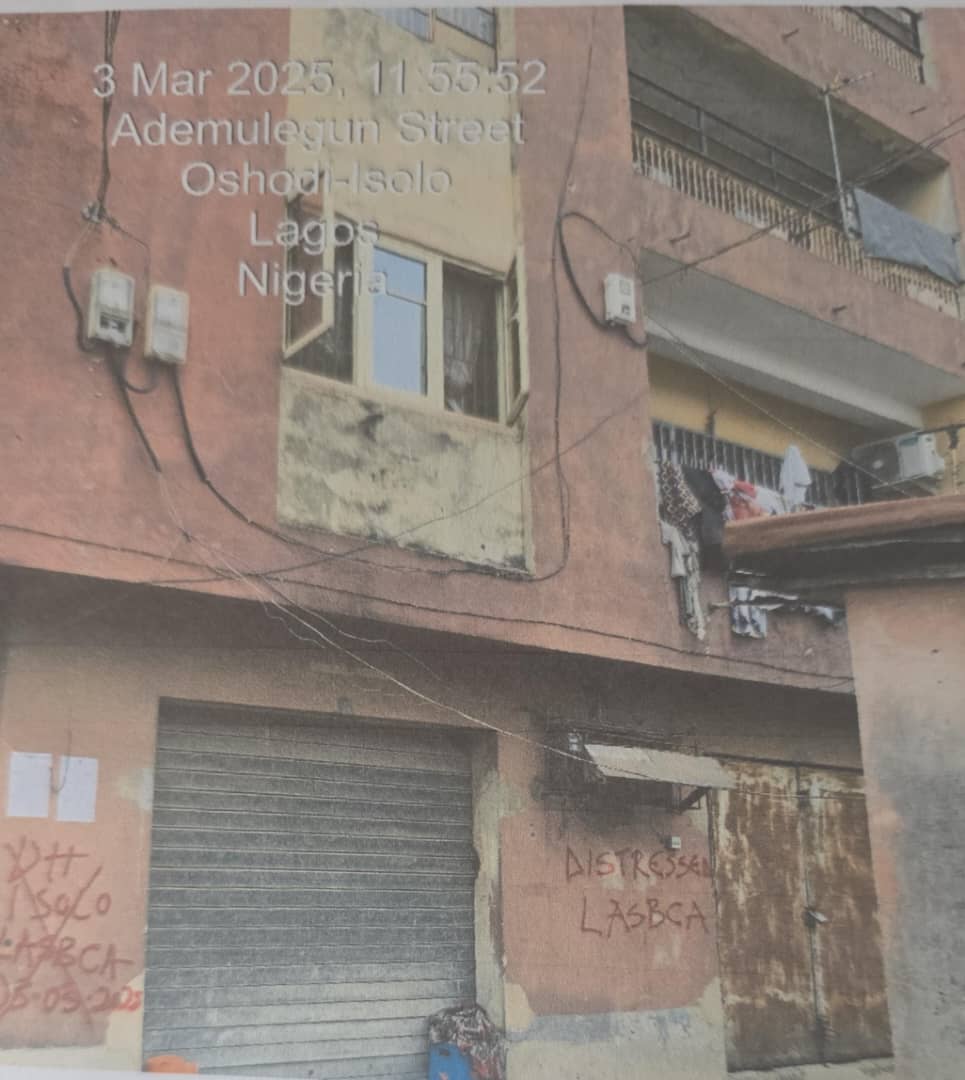 Lagos State Building Control Agency (LASBCA) tweet media