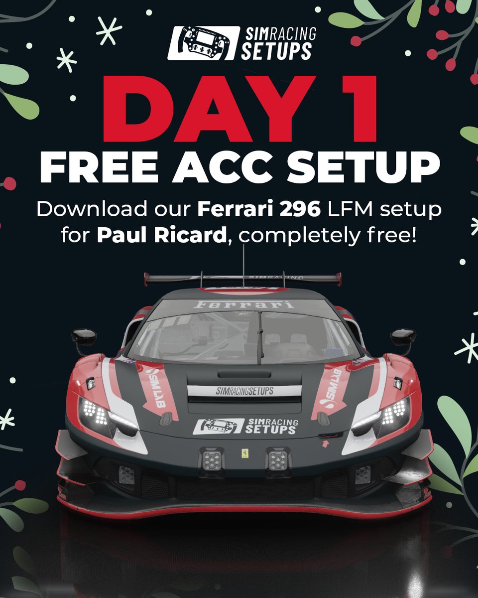 Sim Racing Setups tweet media
