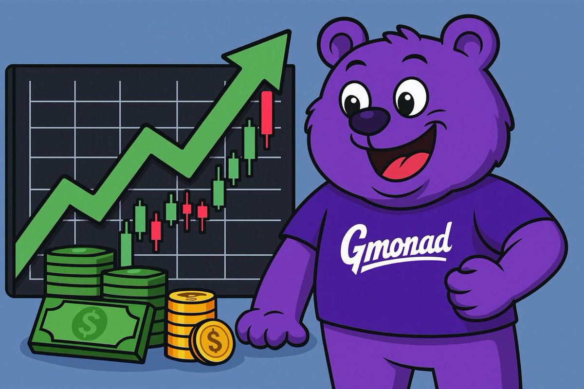 0xgemraid's tweet photo. $GMONAD is up ~21.9% in the past 24 hours! 📈

The momentum is building and community confidence is growing. Let’s keep this rally going! 🟣

$GMONAD — The very first true Meme Coin on #Monad

#GMONAD #MemeCoin https://t.co/WV7MYIcJZu