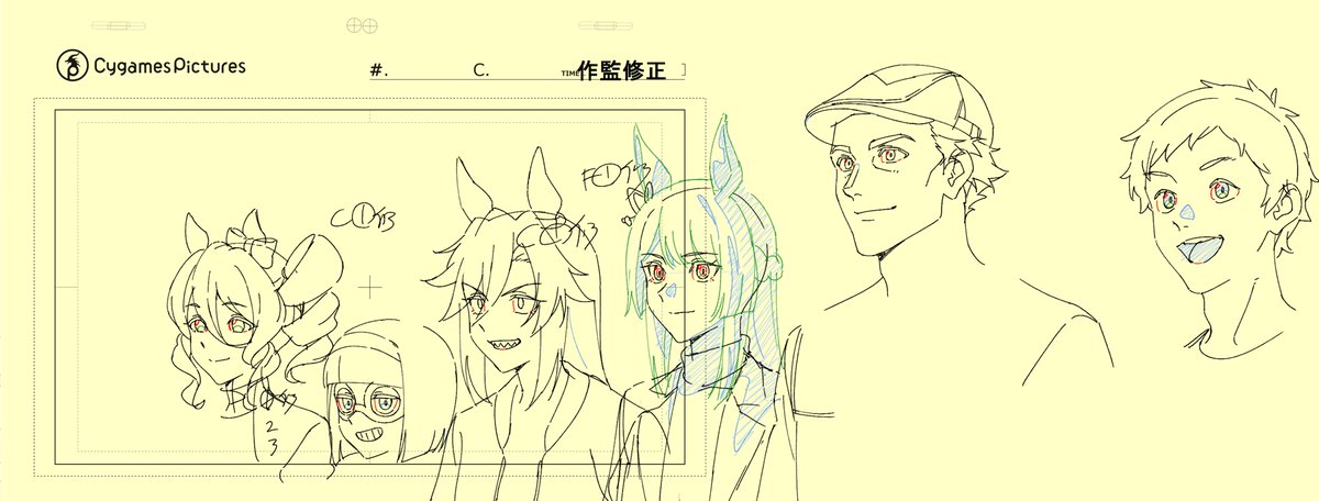 ダンス以外の作監、一部のみ。
#シングレ