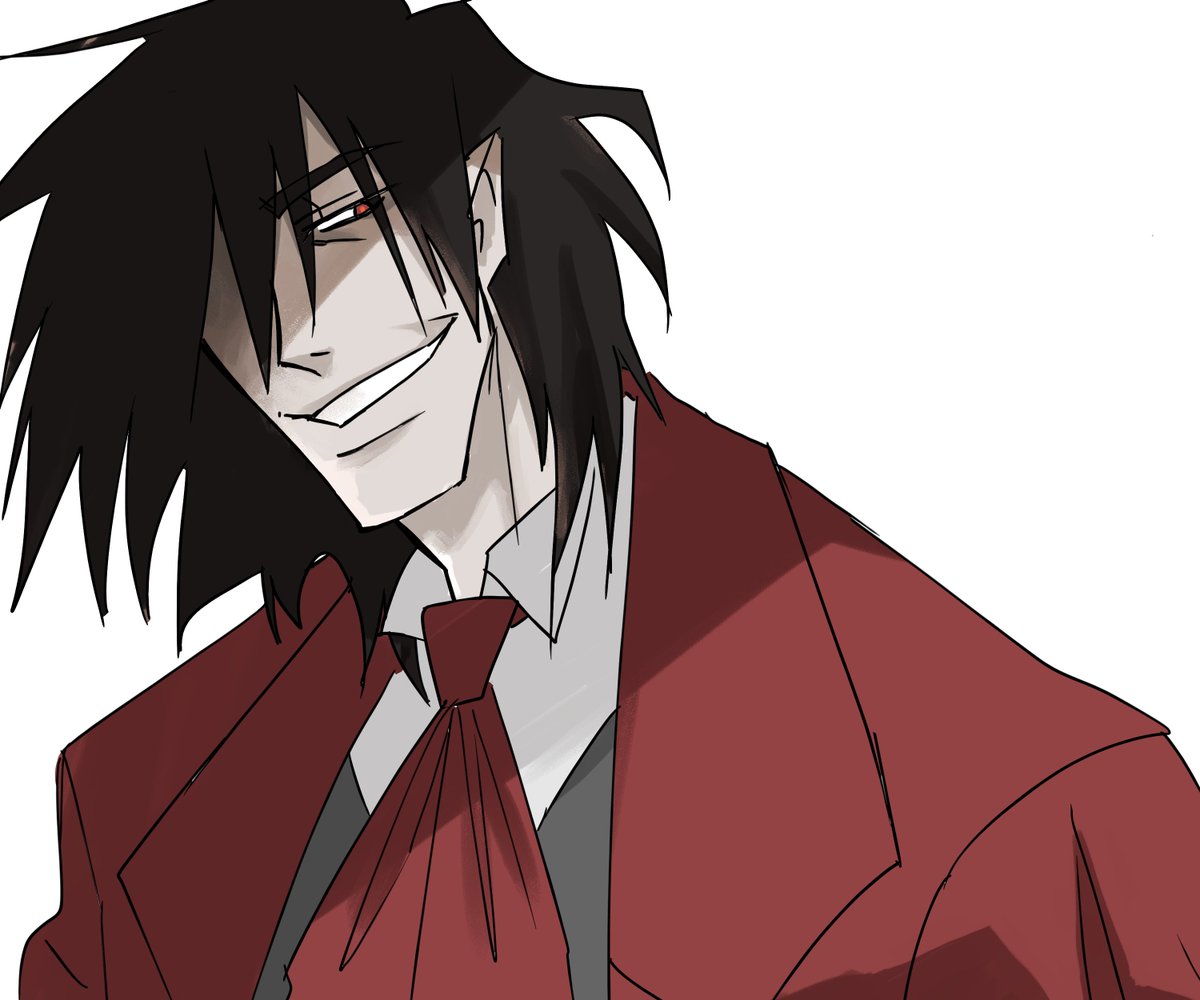 countcowboy's tweet photo. Sometimes I see my old alucard tweets on pinterest or on hellsing fanpages YOU'RE WELCOME BTW....... here's some fucking alucard drawings enjoy #HELLSING https://t.co/MPGbWzNz9o