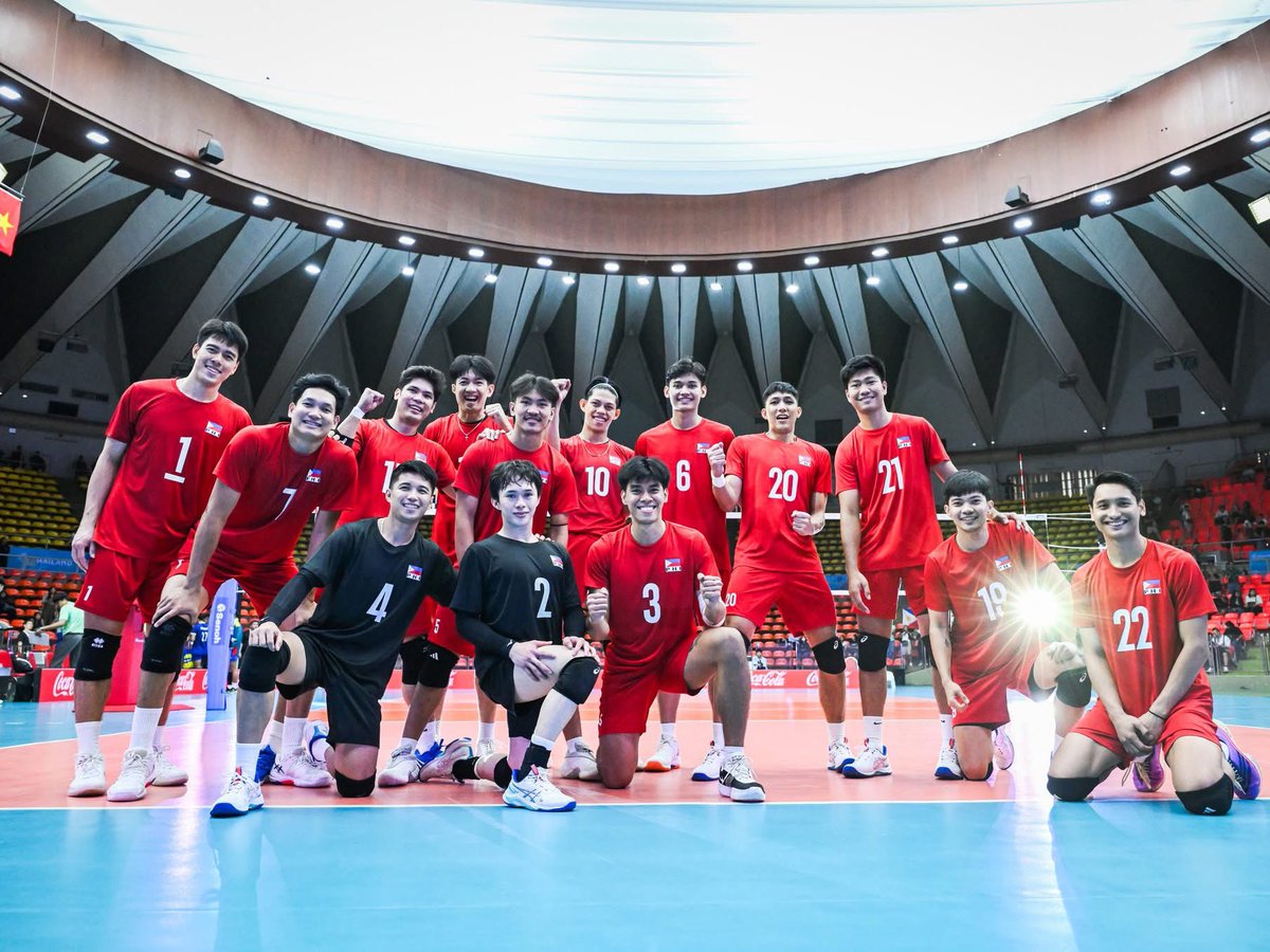 ibawi niyo kami, alas boys! 🥹❤️‍🩹

🏐 | #SEAGames2025 🇵🇭