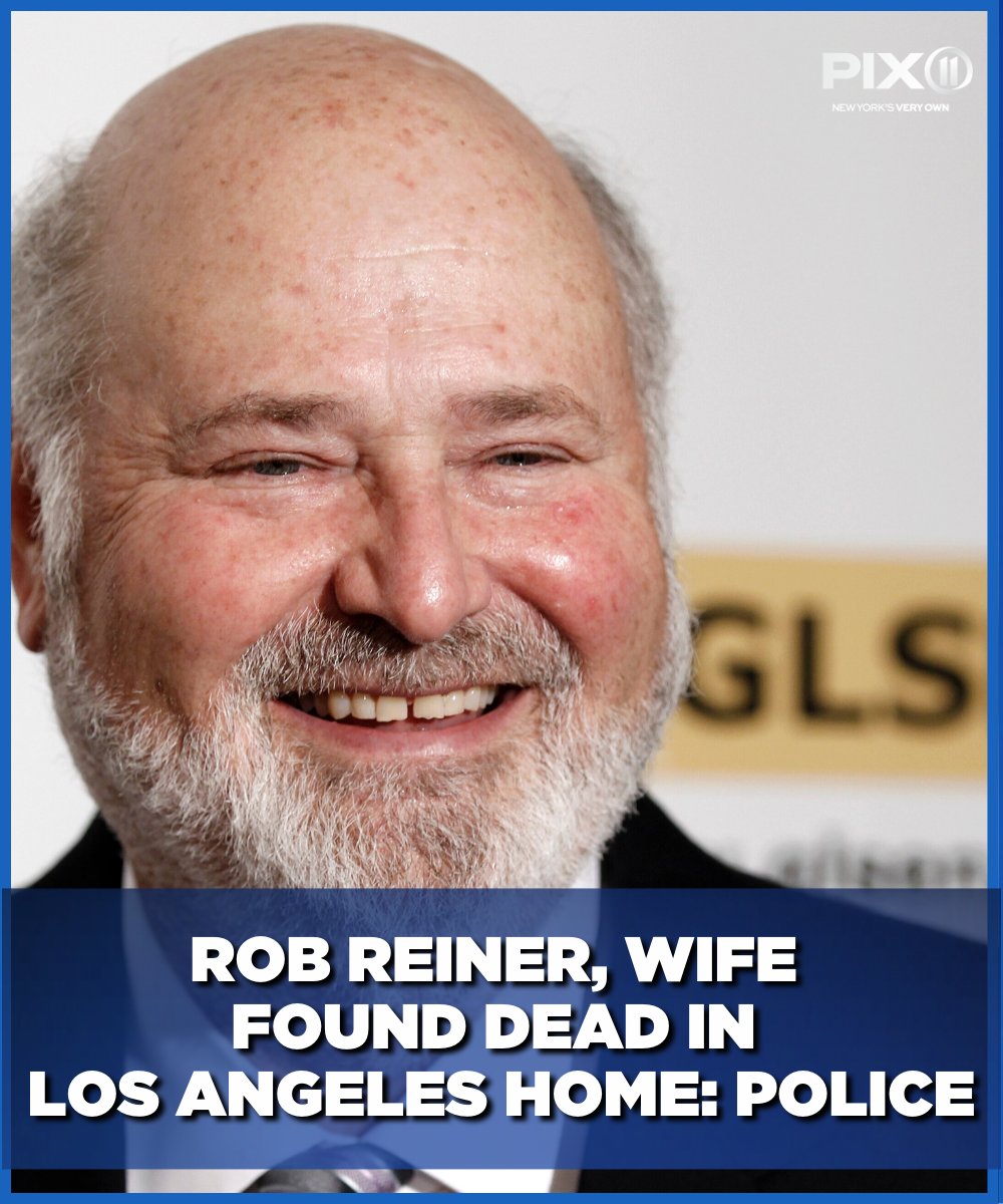 PIX11News's tweet image. Rob Reiner, one of the preeminent filmmakers of his generation with movies such as “The Princess Bride,” “When Harry Met Sally …” and “This Is Spinal Tap,” has died. He was 78.

Learn more: pix11.com/news/morning/r…