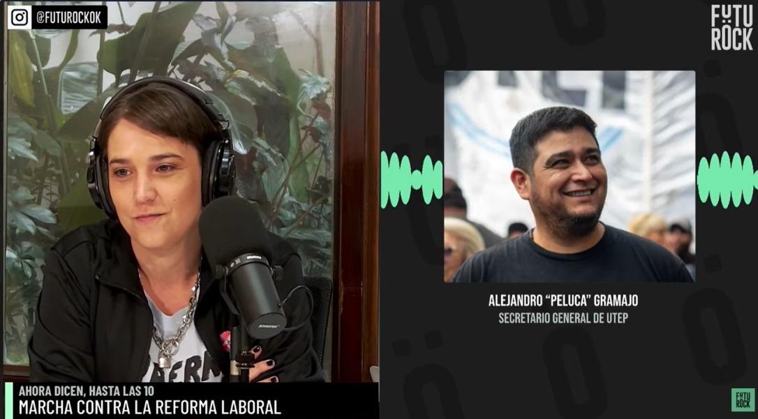 MARCHA CONTRA LA REFORMA LABORAL 

👉Estamos en comunicación con <a href="/AleGramajo/">Ale Peluca Gramajo</a>, secretario general de UTEP en #AhoraDicen