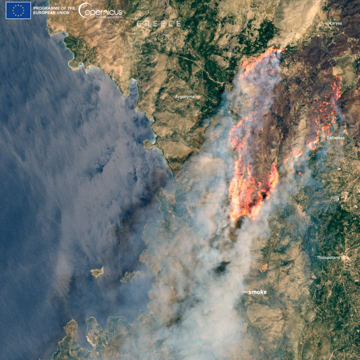 🪾 Disponibile lo studio sugli incendi boschivi 2024: continua il trend negativo.

Sono stati colpiti 383.317 ettari nei paesi aderenti al meccanismo di protezione civile dell'UE ↓

Dentro l'🇪🇺: 🇧🇬 🇬🇷 🇮🇹 🇵🇹 🇪🇸
Fuori l'🇪🇺 : 🇦🇱 🇧🇦 🇲🇰 🇹🇷 🇺🇦

Dettagli ⬇️
joint-research-centre.ec.europa.eu/jrc-news-and-u…