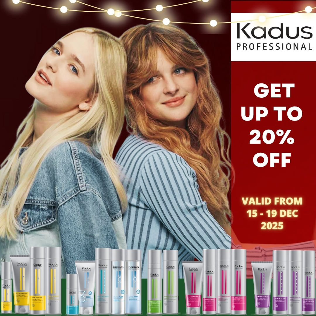 Rappleproducts's tweet photo. ✨ Festive Hair Goals Start Here!

Turn up the shine this season with Kadus Professional &amp; Wella Professionals 💇‍♀️💫
For a limited time only, enjoy UP TO 20% OFF your favourite professional haircare essentials.

🛍 Shop Online: https://t.co/TebseDyxYS

#rapplesalonproducts #save https://t.co/5fT4BNfAvB