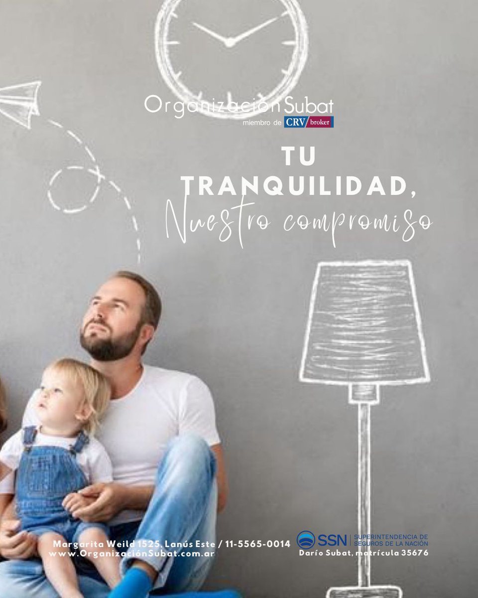 orgsubat's tweet image. Asegurar tu futuro es cuidar a tu familia hoy.
Con Organización Subat podés elegir el plan de vida que mejor se adapte a tu proyecto.

#SomosOrganizacionSubat
📍 Margarita Weild 1525 | Lanús Este
📲 Conectá con nosotros vía #WhatsApp al 11-5565-0014
🌐 organizacionsubat.com.ar