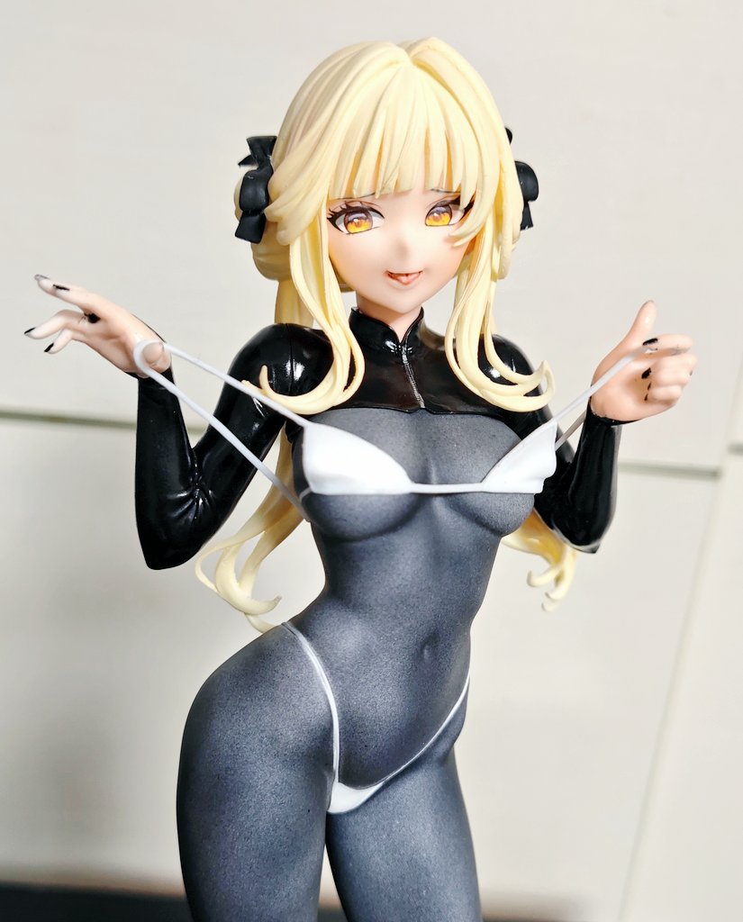 ワンフェス オジサンホンポ ブラン 白兎の内側ver. ガレージキット ojisanhonpo_ おほし様原型 ガレージキット ブラン白兎の内側ver. 完成