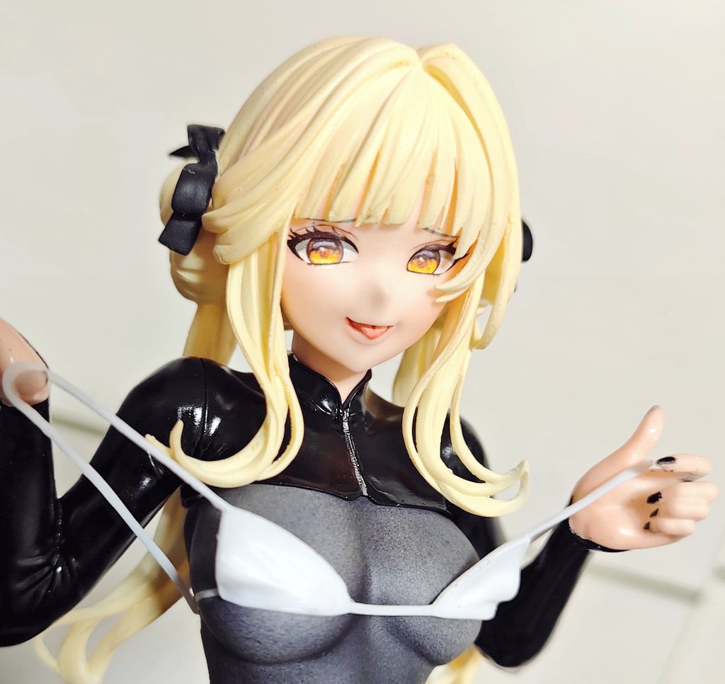 ojisanhonpo_ おほし様原型 ガレージキット ブラン白兎の内側ver. 完成