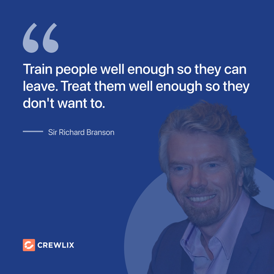 crewlix's tweet photo. Growth should make people capable of leaving. 
Trust and respect are what make them stay.

#Leadership #CompanyCulture #GreatLeadership #TrustAtWork #ProfessionalGrowth #Crewlix https://t.co/q7i3FuZash