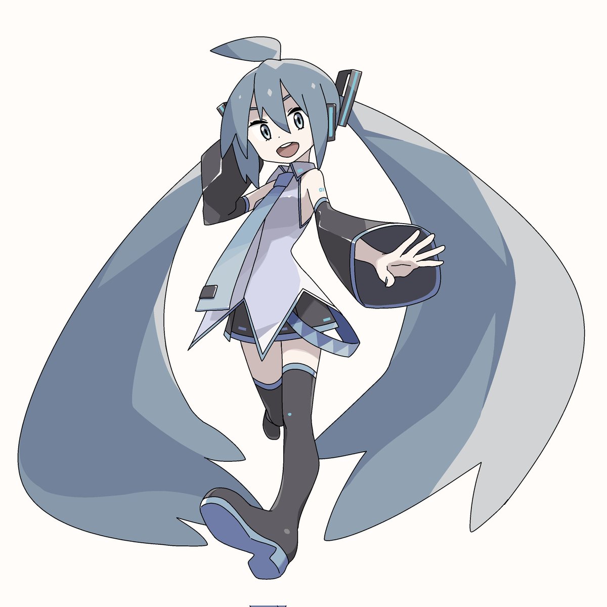 初音ミク 「」|icon315のイラスト