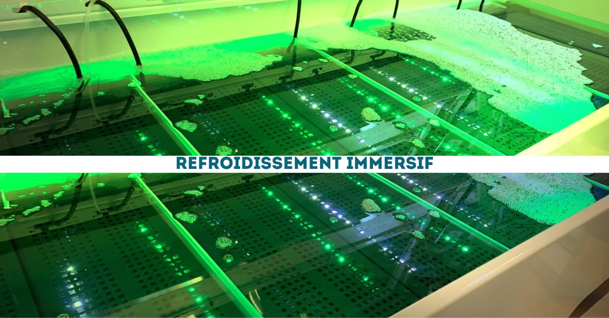 iN_2DATA's tweet photo. { ZOOM SUR LE REFROIDISSEMENT IMMERSIF }

Le refroidissement immersif consiste à immerger les serveurs dans un liquide diélectrique non conducteur. 

#in2data #infrastructure #réseaux #it #courantfort #courantfaible #datacenter #informatique #VDI https://t.co/6p5X4k2c9j