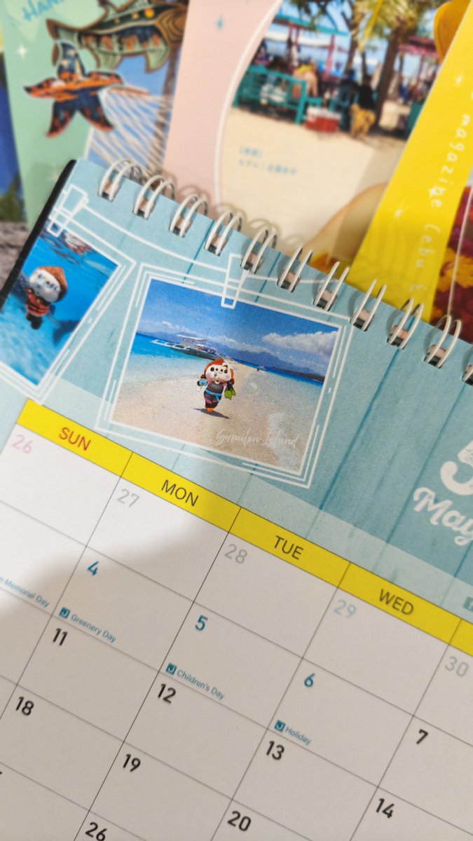 セブトリップ2026オリジナルカレンダーがやっとできました！発注して