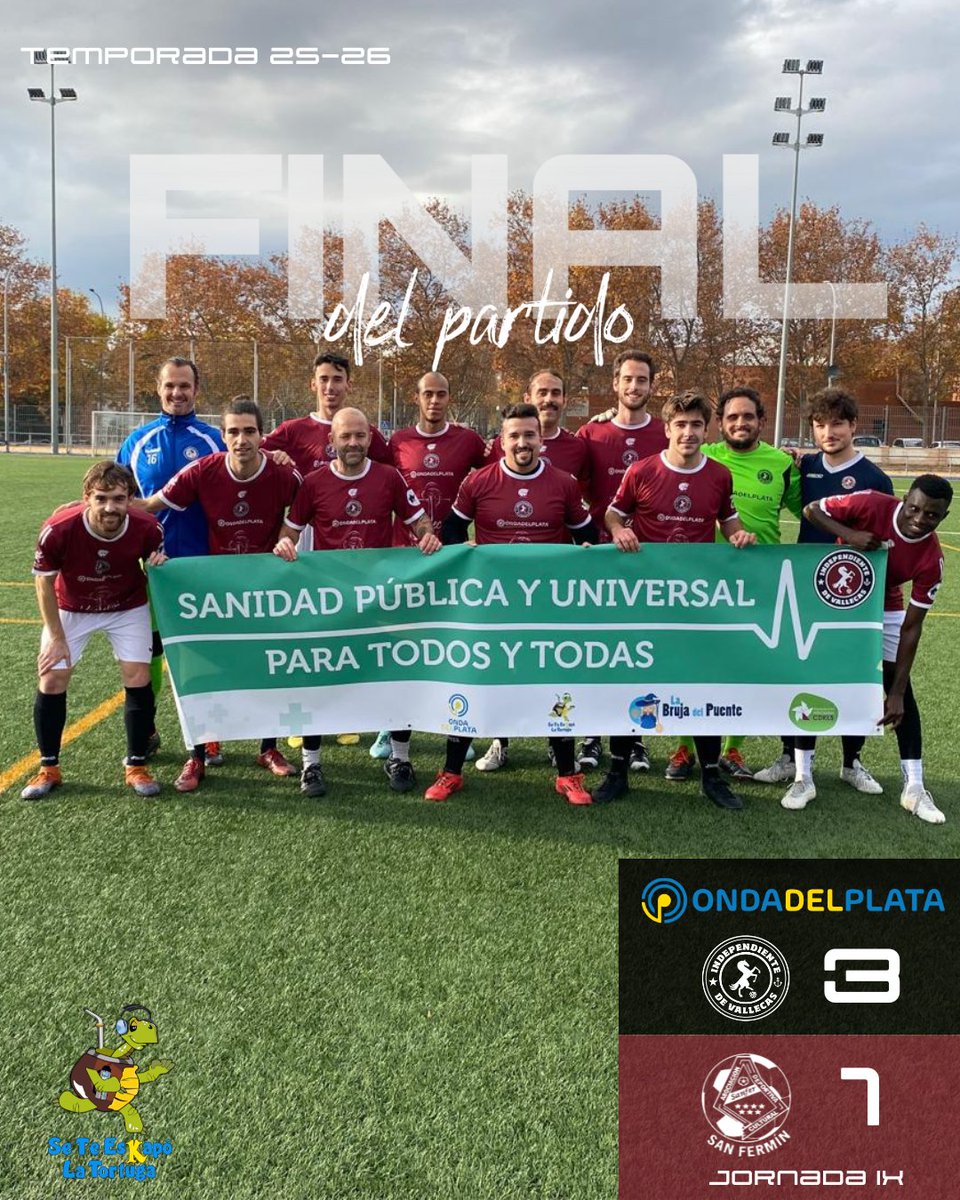 CDIVallecas's tweet image. 📌 RESULTADO 

Feliz Lunes!
Victoria de los nuestros en un partido bastante duro que supimos sacar adelante ✊ a seguir sumando! 🔥

⚽Asier
⚽Ángel
⚽Jeremy