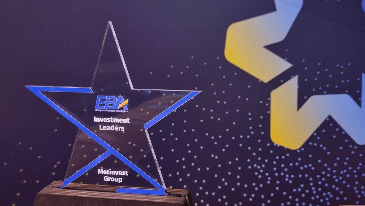 Metinvest Group has been included in the European Business Association’s (EBA)’s “Investment Leaders” list of major wartime investors. Between 2022 and 2024, Metinvest and its joint ventures invested US$910 million in production and energy independence, and the Group plans to