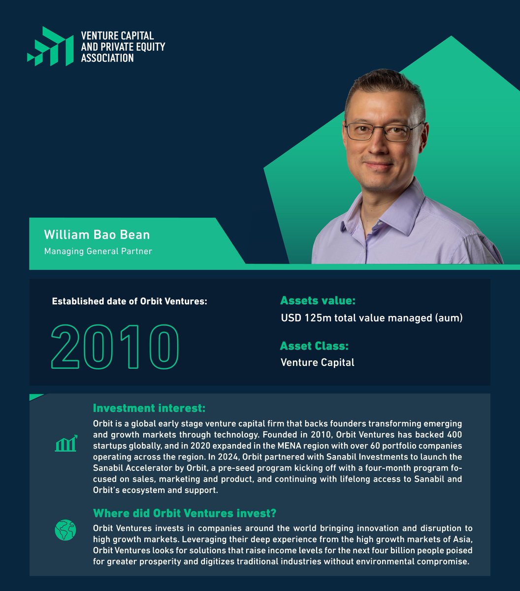 تفخر جمعية رأس المال الجريء والملكية الخاصة بانضمام <a href="/OrbitVenturesVC/">Orbit Ventures</a>  وهي شركة رائدة في دعم وتمويل الشركات الناشئة الواعدة.
من خلال استثماراتها الابتكارية ومساهمتها في نمو منظومة ريادة الأعمال، تساهم أوربت فينتشرز في تعزيز منظومة الاستثمار وتمكين القطاع الخاص.
أهلًا وسهلًا بكم!✨