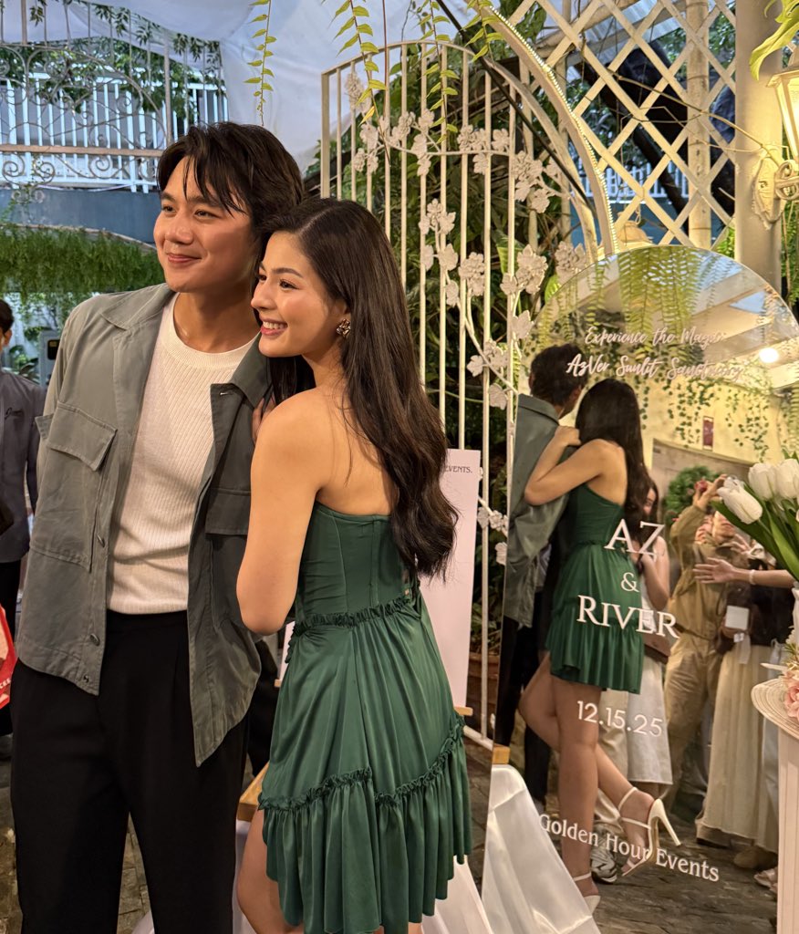 tayzriel's tweet photo. thank you Az for pushing thru 🥹, to River for staying by her side. To their mommies and family for supporting. To all admins, suppliers, sponsors, &amp; eggkas na dumalo at nag TP. To everyone who made this a success, mahal ko kayo.  🫶🏼

AZVER SUNLIT SANCTUARY
#AZfoundherfoRIVERduo https://t.co/D8XyMzP9Xe