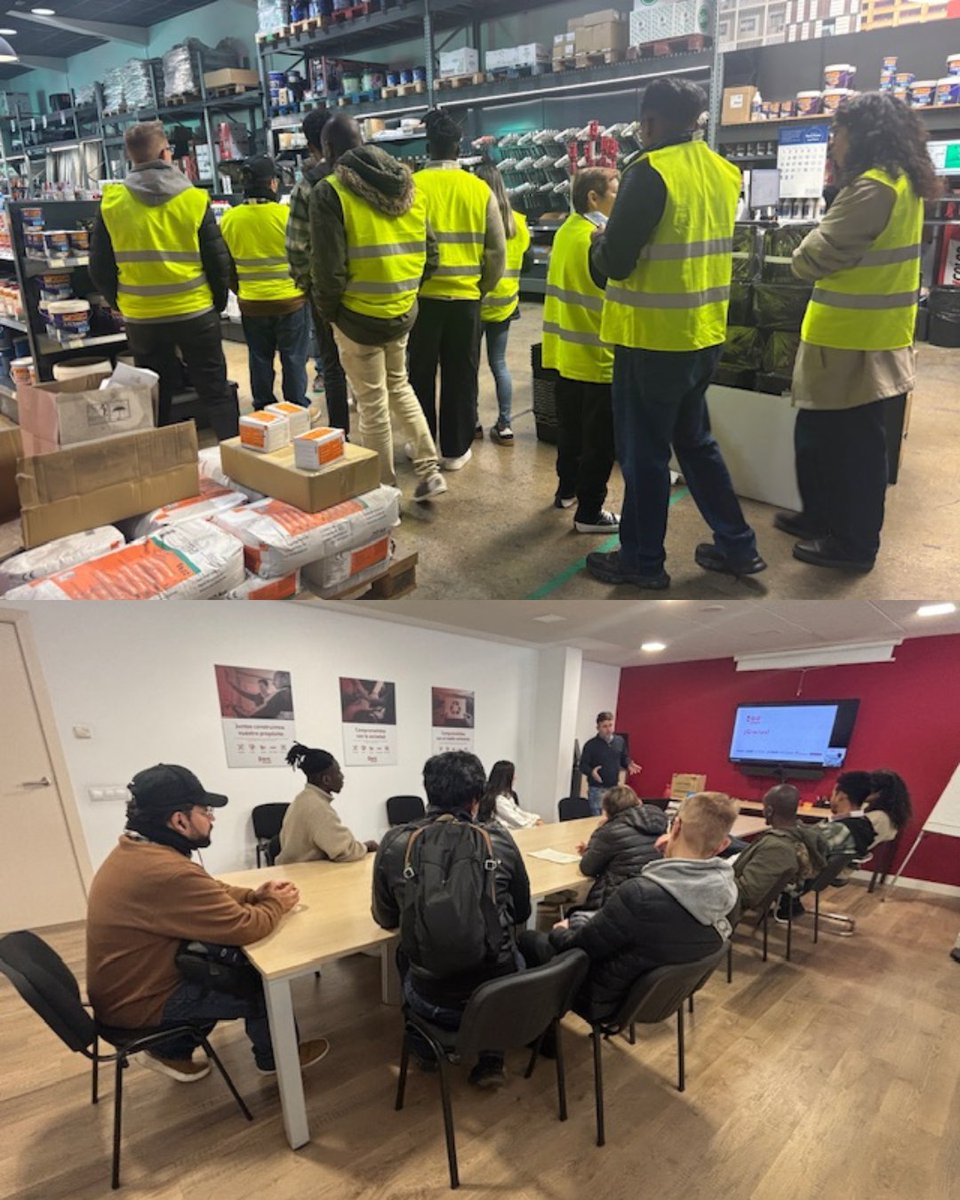 El martes 9 de diciembre de 2025 tuvimos el placer de recibir en nuestro almacén de #Isolana Hospitalet a 10 alumnos que se están formando en edificación eficiente y PRL

isolana.es/visita-formati…

#AcciónSocial #RSC #Isolana