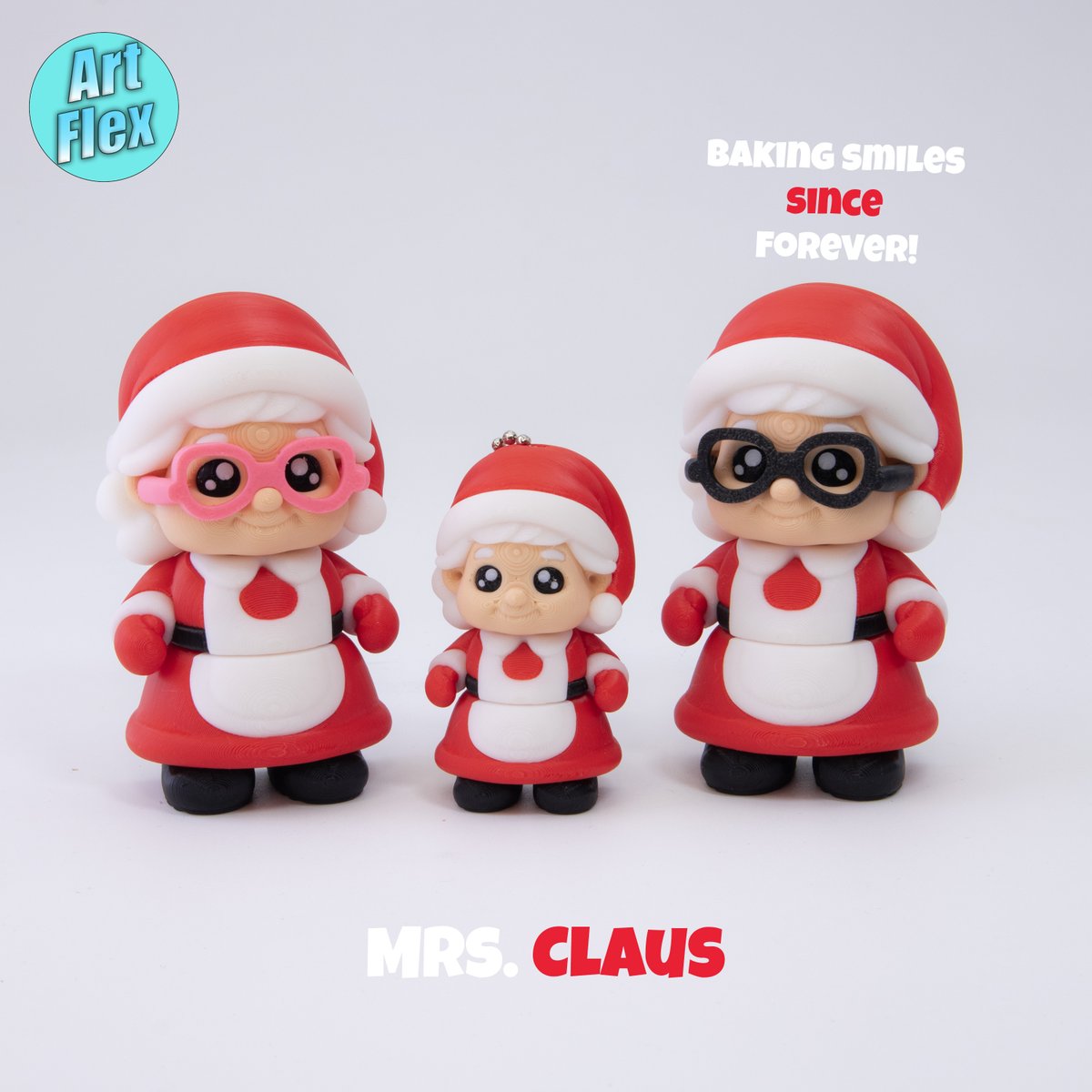 ItsArtflex's tweet photo. 🧑‍🎄Flexi Mrs. Claus STL/3MF • 3D files
➡️ Download 3D print model: https://t.co/t8Ak1xpnFH
💡 Designed by @ItsArtflex

@cults3d #3DPrinting #3DPrinter #Printable #STLfile https://t.co/tUMwHp217L