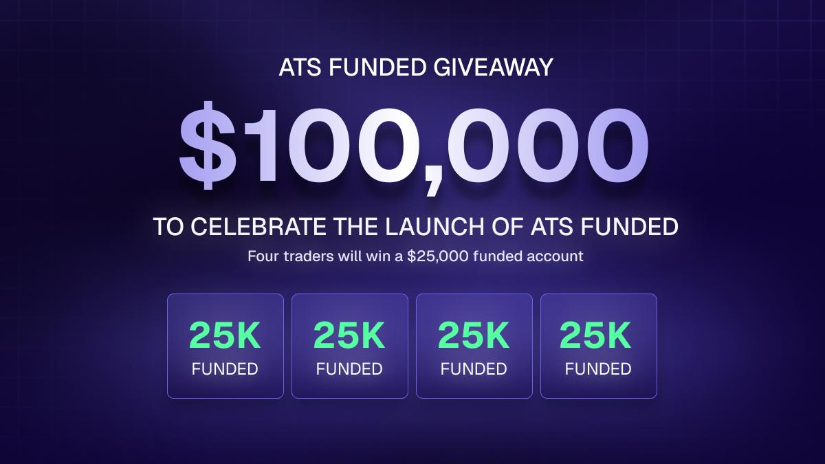 JadonsiiMichaab's tweet photo. Giveaway Alerts 🔥
 $100k in funding,  4 X 25k

to enter, You most👇
- follow @atsfunded @JadonsiiMichaab
- join https://t.co/bclGhyrsn9
-Comment, Like &amp;Repost
- Tag 3 traders

Also follow @faridaharuna @Marwan_fx01 @Jaronnaii @paleshpap @jamesgarba16 https://t.co/AMnVPu58gm