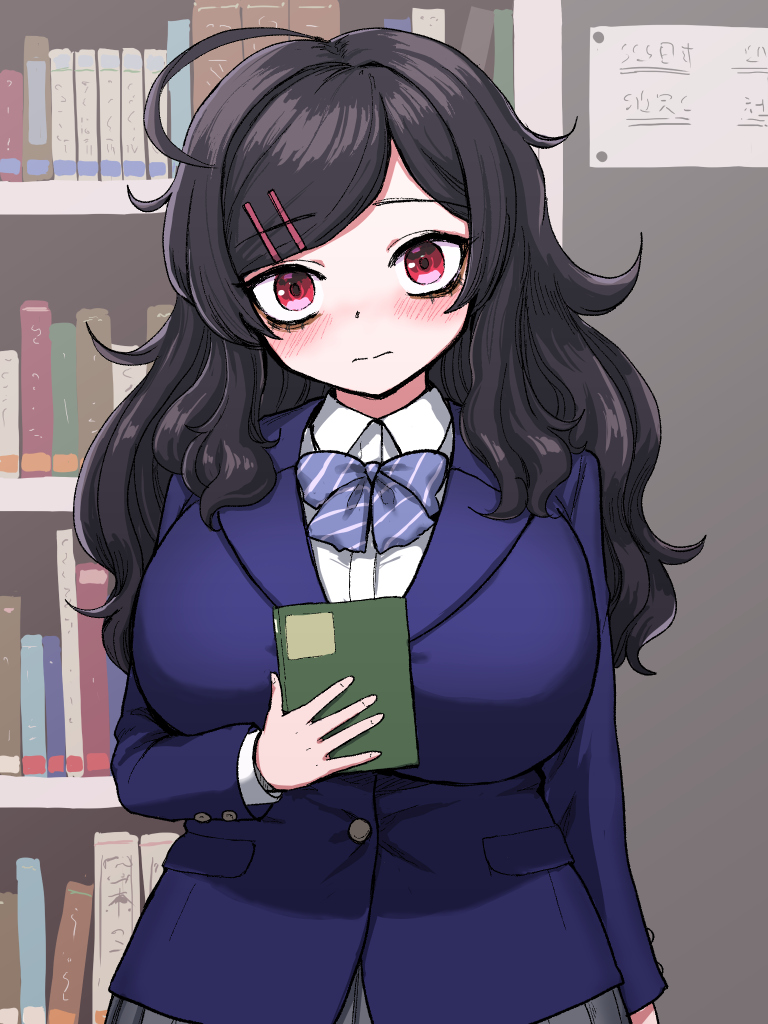 ひとまずブレザー着てもらいました