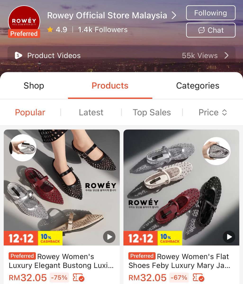 Wanita cantik sekalian, sini i nak share lubuk flat shoes super duper cute!!! 🎀✨🌸 

1. Dusto
2. Atikota
3. Lyden 
4. Shoebali 
5. Rowey shoes
6. My Ballerine 
7. Happy2U

From cute to pretty mary janes to sporty ballerina shoes 🩰 paling best ✨under RM100✨