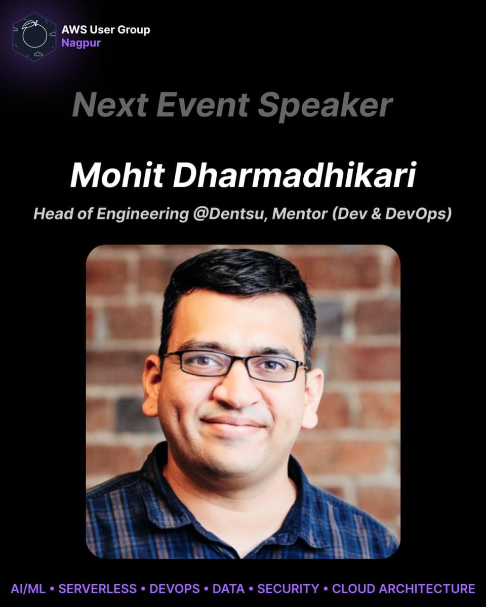 AWS User Group Nagpur tweet media