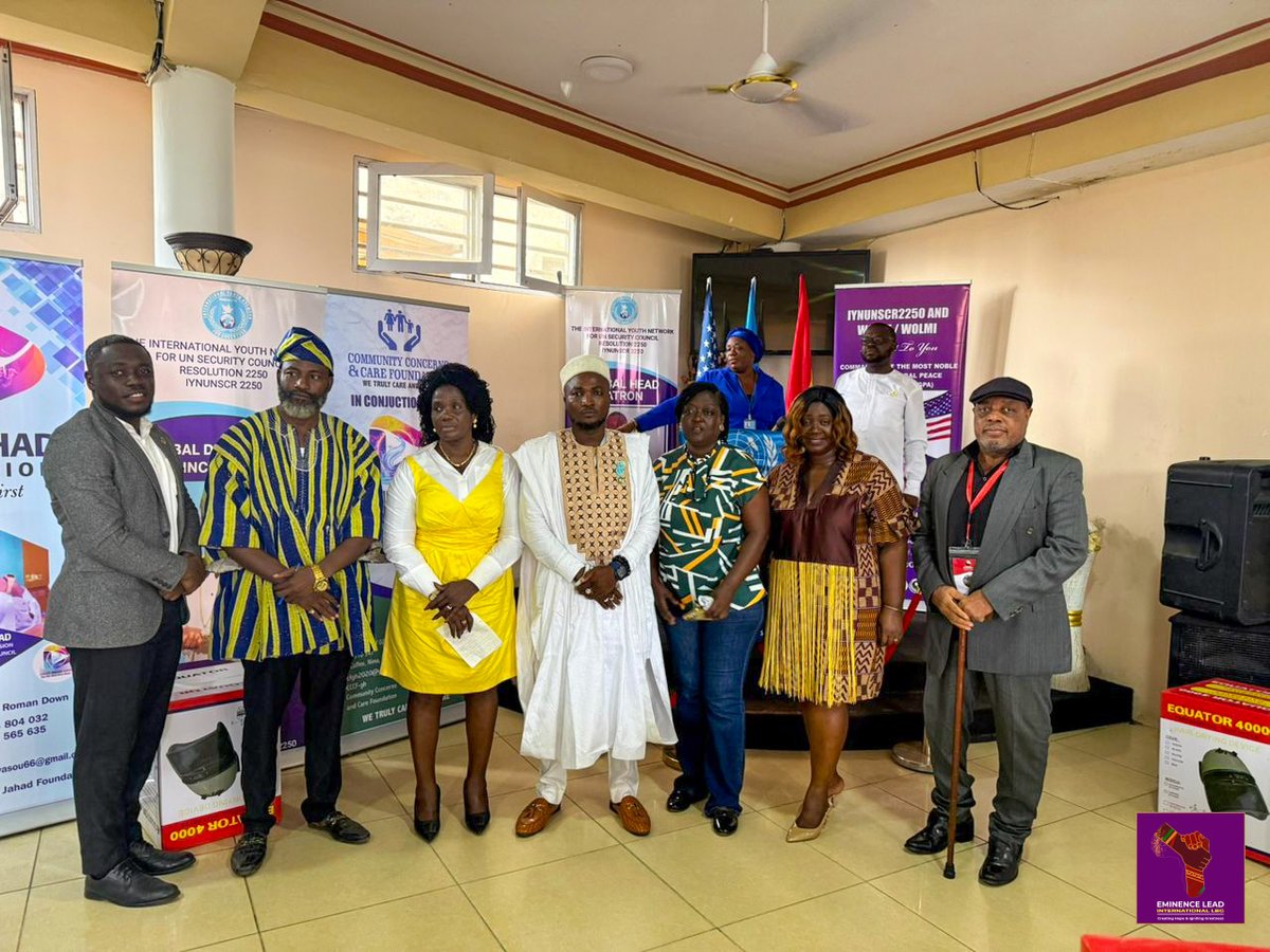 eminencelead's tweet photo. Civil society remains at the heart of UN@80 🇺🇳

We marked this milestone in Ghana through the National Civil Society Conference, bringing together NGOs, UN agencies, government (Justice &amp; Gender), CHRAJ, youth groups, media, and community orgs.

#UN80 #HumanRights #CivilSociety https://t.co/hNpzkPU1SB