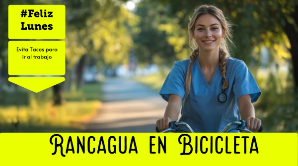 #FelizLunes partimos la semana atrapados en el taco de Rancagua mientras la bici pasa al lado como si nada, ¿qué te impide dejar el auto aunque sea hoy?
#CiclismoUrbano #TodoEnBicicleta #PedalPower rancaguaenbicicleta.com
