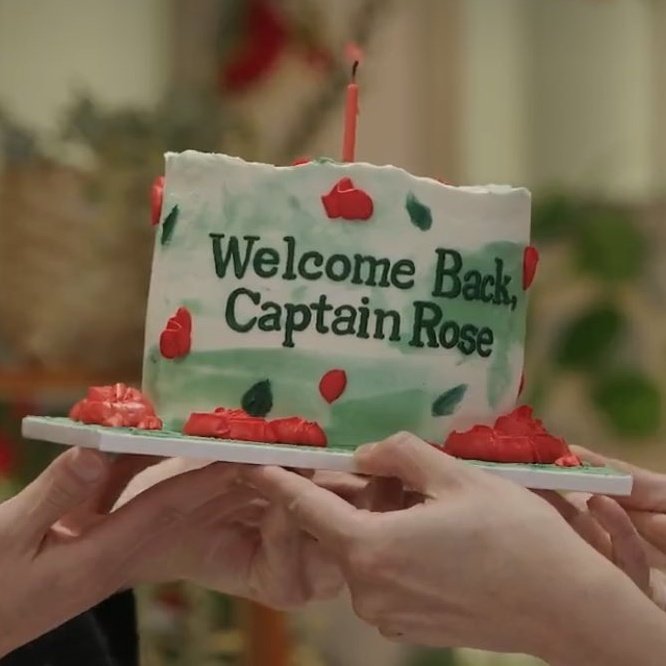 "Welcome Back, Captain Rose" 🥺🥹