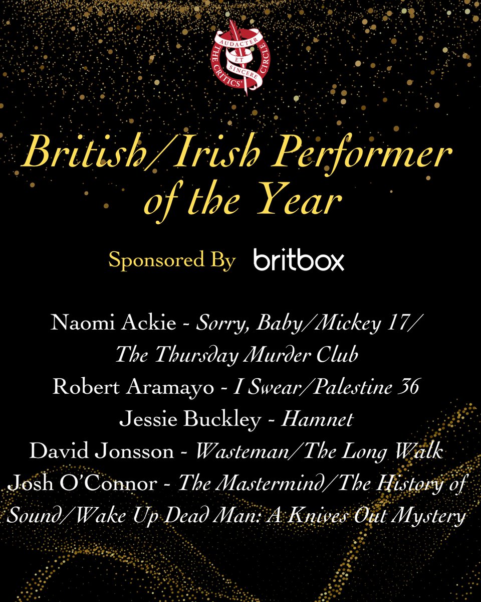 British/Irish Performer #londoncritics